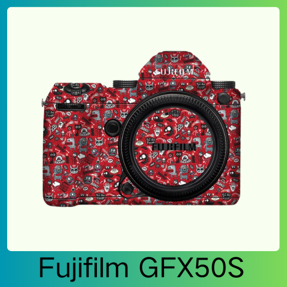 Corpo da Fujifilm GFX50S  - Pele câmera, adesivo câmera - com alta resistência a arranhões, à prova d'água e com design elegante.